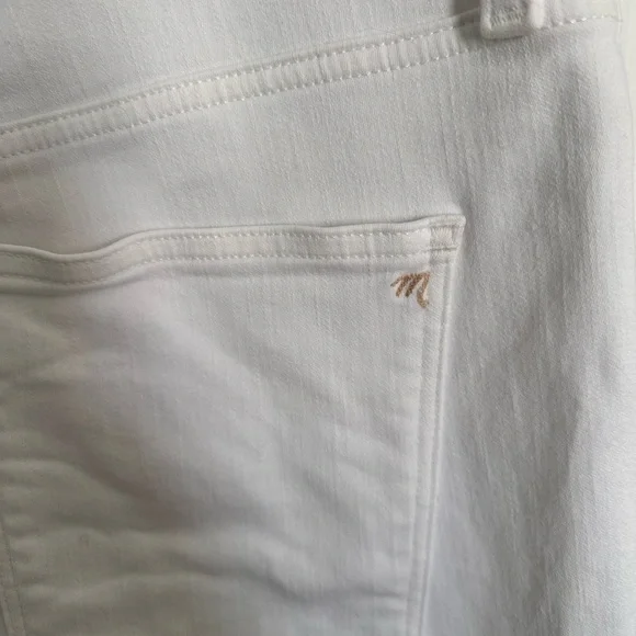 White Madewell Jeans Size 30 - Picture 3 of 6
